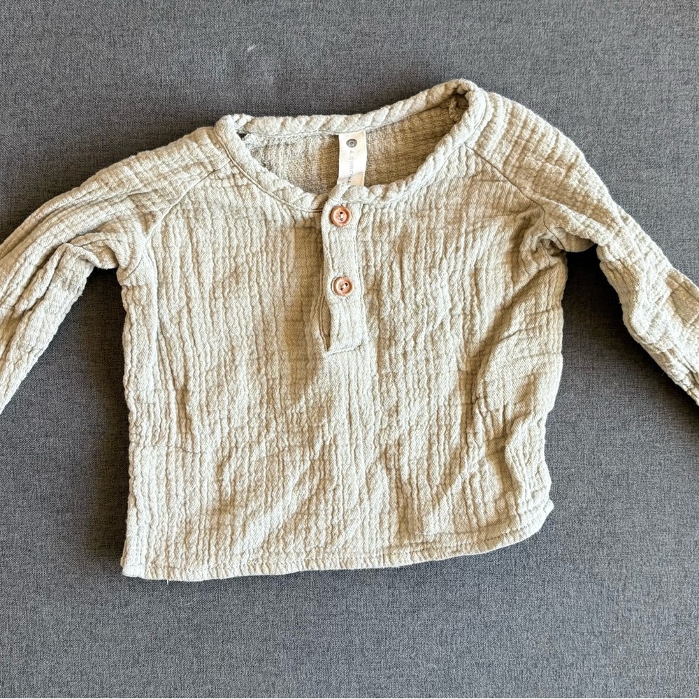 Quincy Mae Long Sleeve Shirt